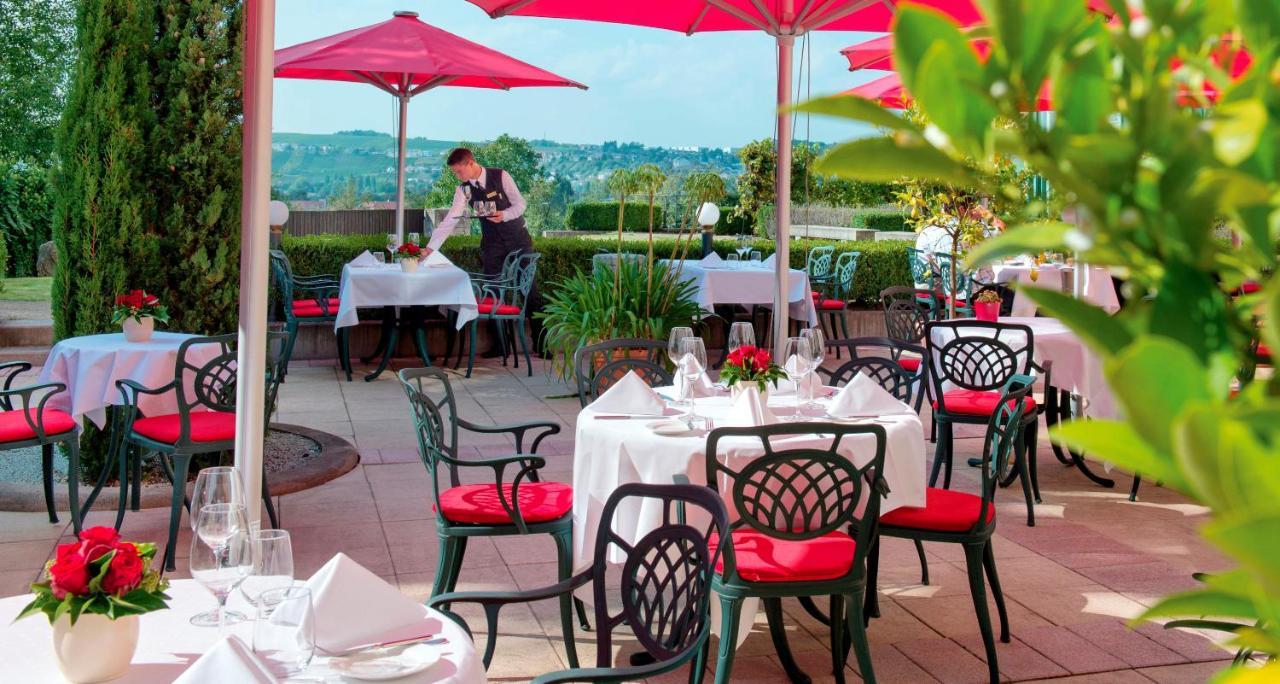 Victor'S Residenz-Hotel Schloss Berg Nennig Exterior foto The Terrace